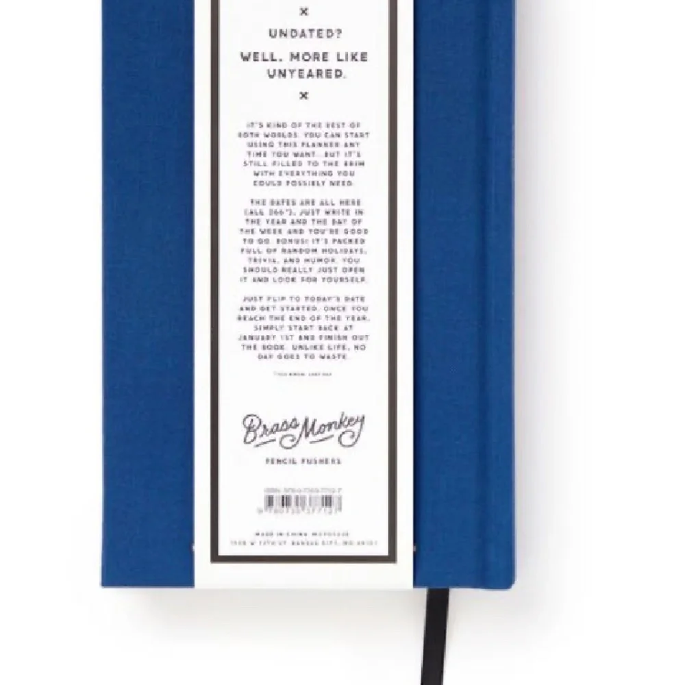 Galison Things I'll Cancel Later Undated Mini Planner